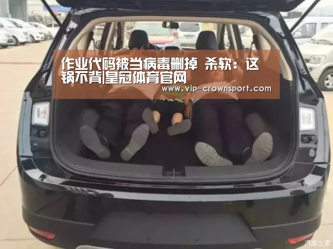 作业代码被当病毒删掉 杀软:这锅不背|皇冠体育官网(图2) 皇冠体育官网